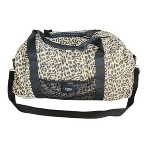 Victoria's Secret PINK Leopard Print Duffel Bag Gym Bag Travel Bag
